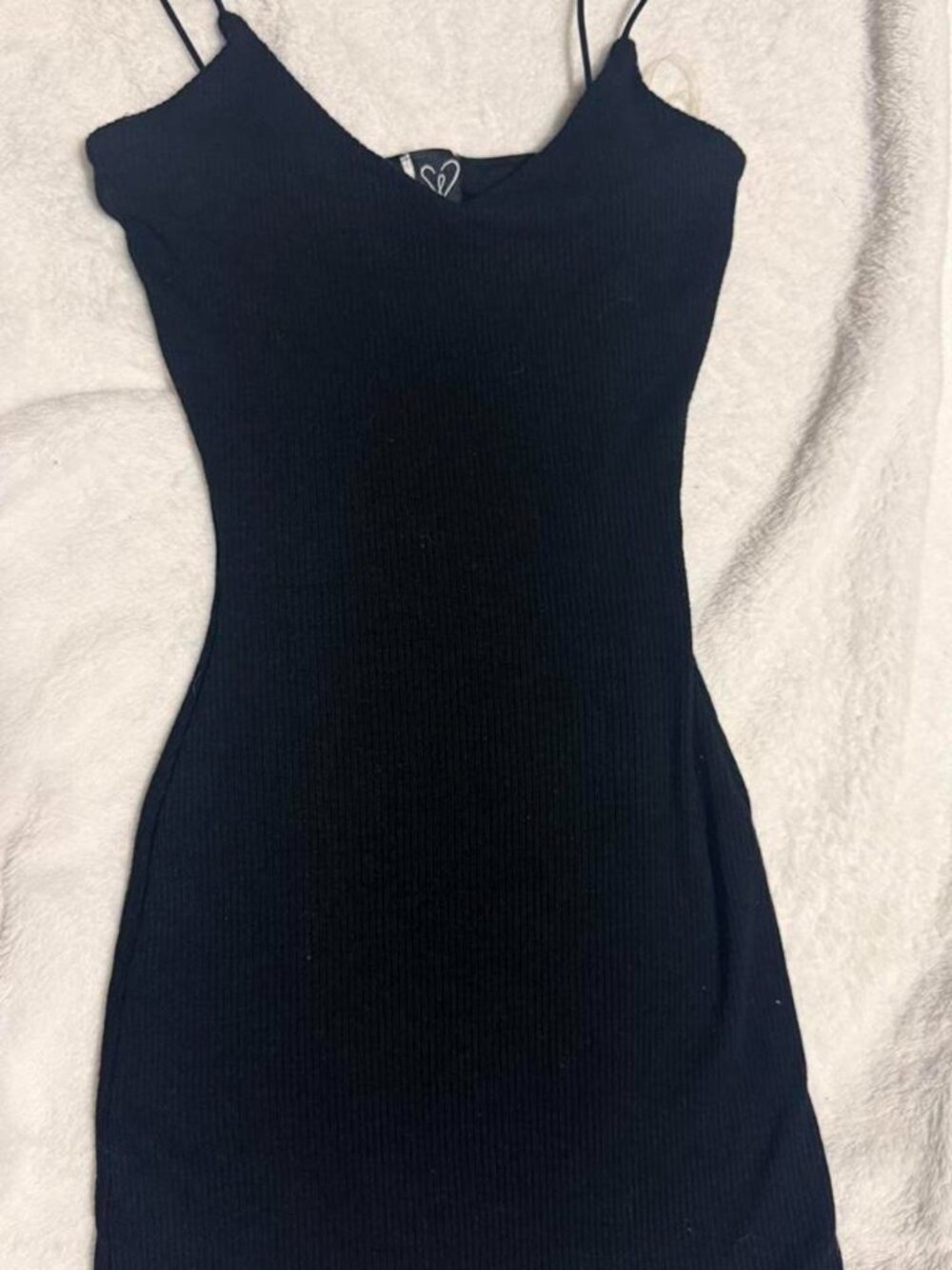 Windsor Women's Black and Navy Dress - Picture 2 of 2